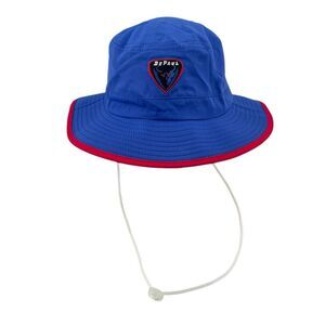 DePaul Blue Demons Unisex Blue Red Boonie Bucket Hat Chin Strap Sun Hat